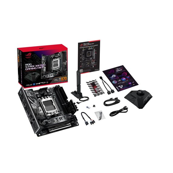 ASUS ROG STRIX X870-I GAMING WIFI AMD X870 socket AM5 mini ITX motherboard - Motherboards - Laptops & PC Builds - Techbox