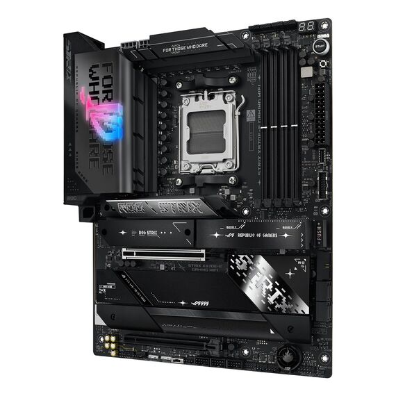ASUS ROG STRIX X870E-E GAMING WIFI AMD X870E Socket AM5 ATX - Motherboards - Laptops & PC Builds - Techbox