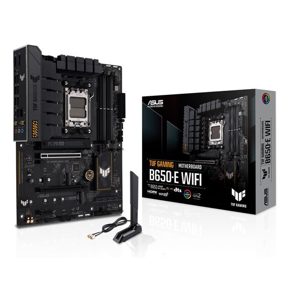 ASUS TUF GAMING B650-E WIFI AMD B650 Socket AM5 ATX - Motherboards - Laptops & PC Builds - Techbox