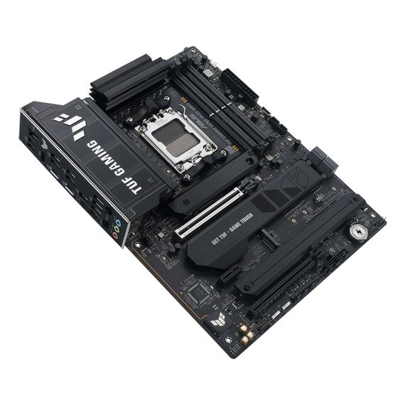 ASUS TUF GAMING X870E-PLUS WIFI7 AMD X870E Socket AM5 ATX - Motherboards - Laptops & PC Builds - Techbox