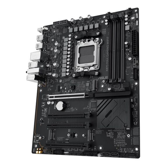 ASUS X870 MAX GAMING WIFI7 AMD X870 Socket AM5 ATX - Motherboards - Laptops & PC Builds - Techbox