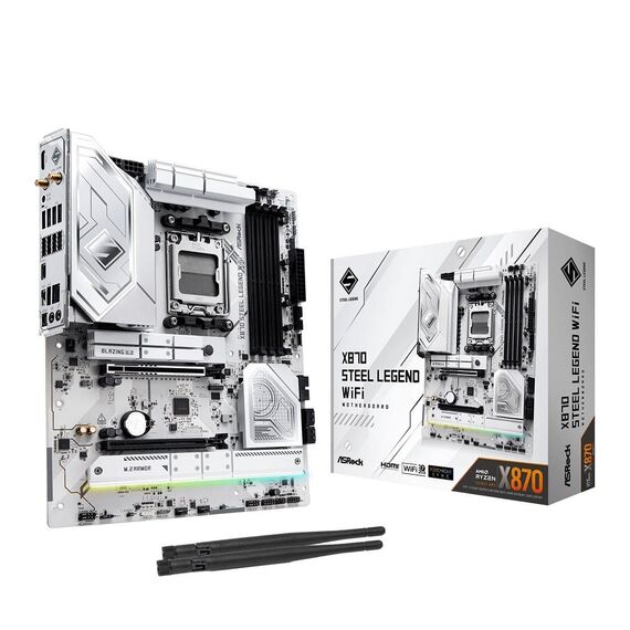 Motherboard - ASRock X870 Steel Legend WiFi | Techbox