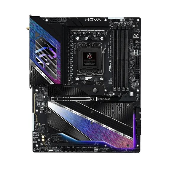 Motherboard - ASRock X870E Nova WiFi - Motherboards - Laptops & PC Builds - Techbox