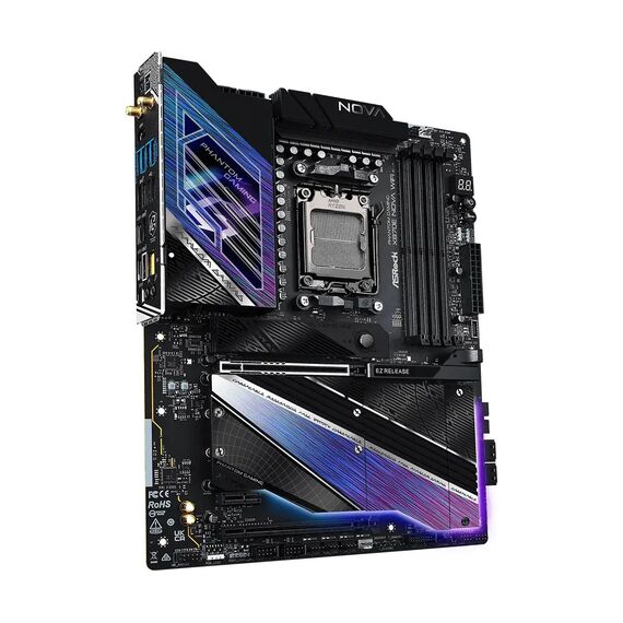 Motherboard - ASRock X870E Nova WiFi - Motherboards - Laptops & PC Builds - Techbox