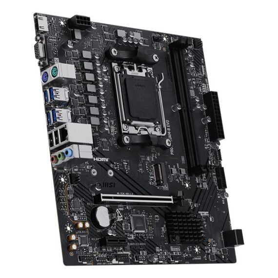 MSI PRO A620AM-B EVO motherboard AMD A620A Socket AM5 ATX | Techbox