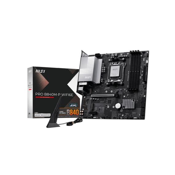 MSI PRO B840M-P WIFI6E motherboard - Motherboards - Laptops & PC Builds - Techbox