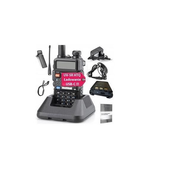 UV-5R HTQ USB-C WALKIE-TALKIE | Techbox