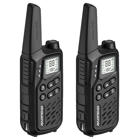 Walkie-Talkie Baofeng BF-T25E Black | Techbox