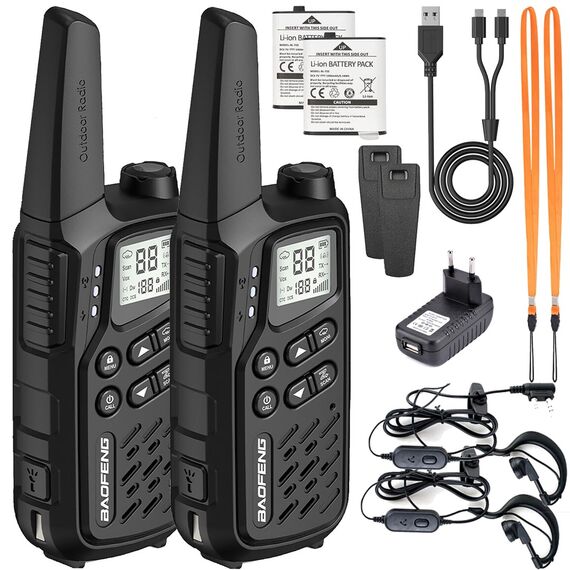 Walkie-Talkie Baofeng BF-T25E Black | Techbox