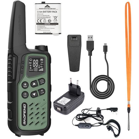 Walkie-Talkie Baofeng BF-T25E Green | Techbox