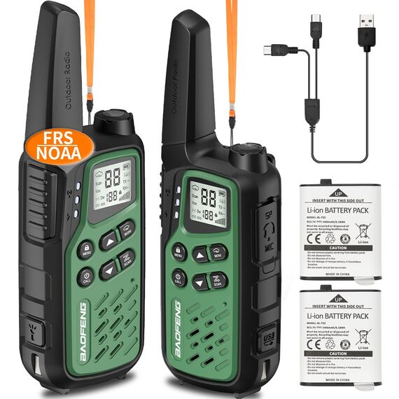 Walkie-Talkie Baofeng BF-T25E Green | Techbox