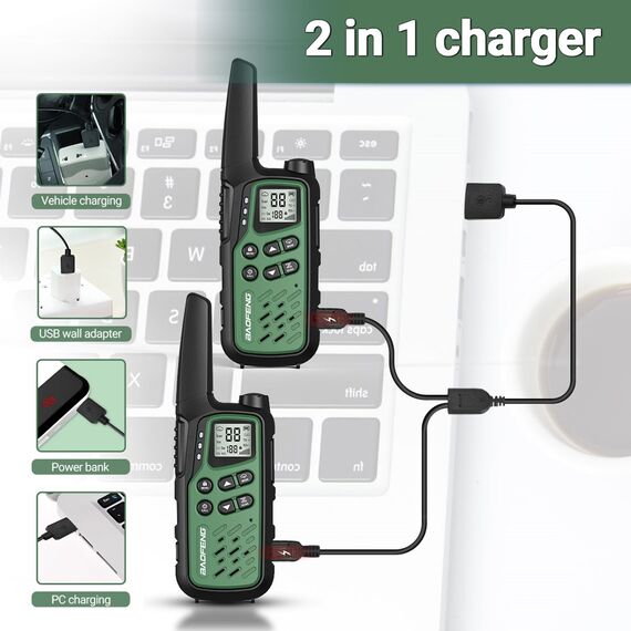 Walkie-Talkie Baofeng BF-T25E Green | Techbox