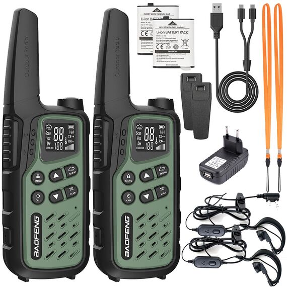 Walkie-Talkie Baofeng BF-T25E Green | Techbox