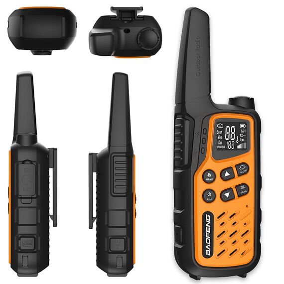 Walkie-Talkie Baofeng BF-T25E Orange | Techbox