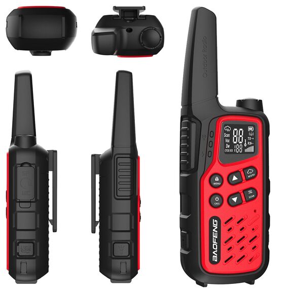 Walkie-Talkie Baofeng BF-T25E Red | Techbox
