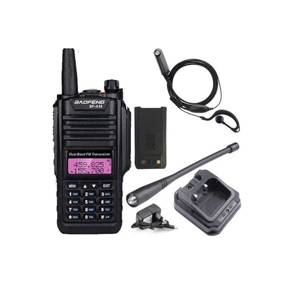 BAOFENG BF-A58 WALKIE-TALKIE BLACK | Techbox