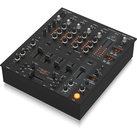 Behringer DJX900USB - professional 5-Channel DJ Mixer with INFINIUM 'Contact-Free' VCA Crossfader, Advanced Digital Effects and USB/Audio Interface - DJ Controllers - Image & Sound - Techbox