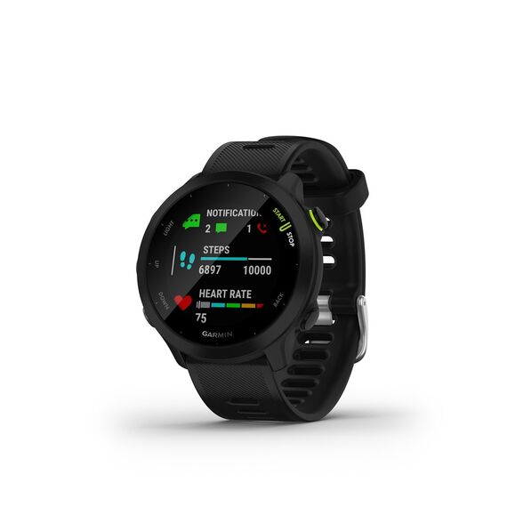 Garmin Forerunner 55 2.64 cm (1.04") 42 mm Digital 208 x 208 pixels GPS (satellite) - Smartwatches - Smartwatches & Accessories - Techbox