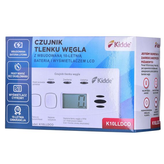 K10LLDCO KIDDE CARBON MONOXIDE AND CARBON MONOXIDE DETECTOR - Detectors - Security - Techbox
