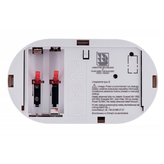 K5DCO KIDDE CARBON MONOXIDE AND CARBON MONOXIDE DETECTOR - Detectors - Security - Techbox