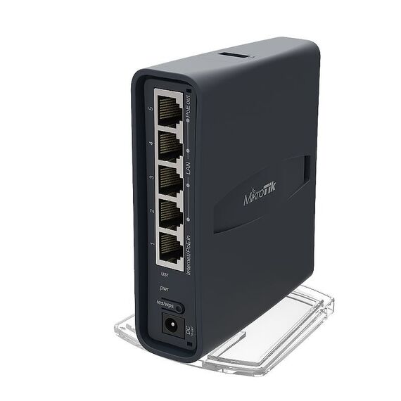 Mikrotik hAP ac lite tower Black Power over Ethernet (PoE) | Techbox