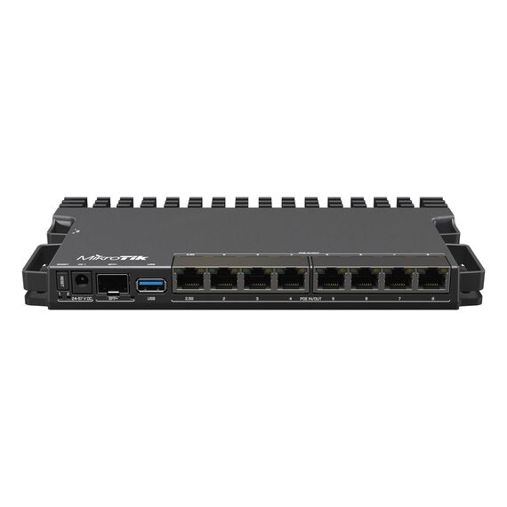 Mikrotik RB5009UPR+S+IN wired router 2.5 Gigabit Ethernet, Gigabit Ethernet Black | Techbox