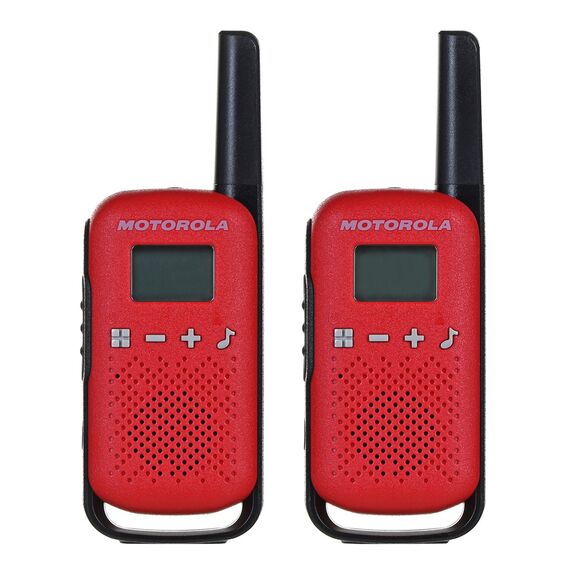 Motorola TALKABOUT T42 two-way radio 16 channels Black,Red | Techbox