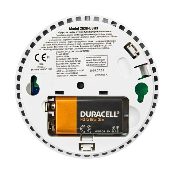 Smoke detector 2030-DSR3 KIDDE - Detectors - Security - Techbox