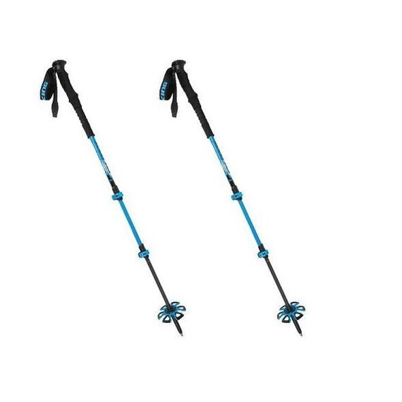 VIKING VARIO TOUR SKITOURING POLES BLUE/BLACK | Techbox