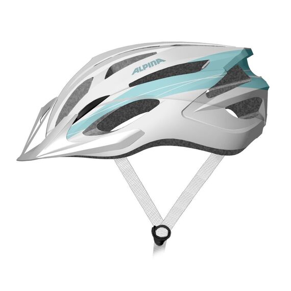 Bike Helmet Alpina MTB17 white & light blue 54-58 - Bicycle - Sports & Fitness - Techbox