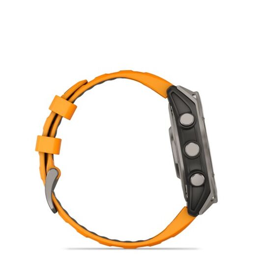 Garmin fenix 8 3.56 cm (1.4") AMOLED 47 mm Digital 454 x 454 pixels Touchscreen Graphite Wi-Fi GPS (satellite) | Techbox