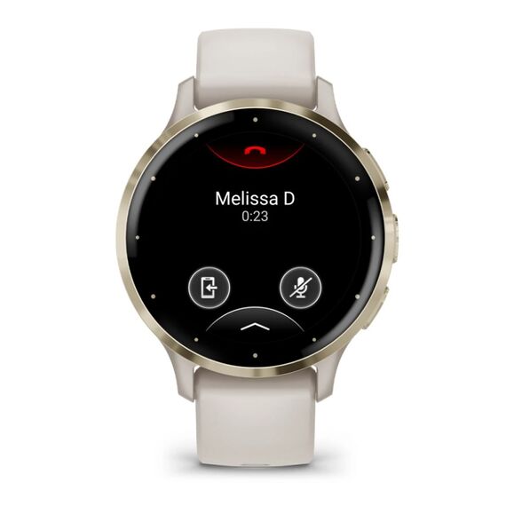 Garmin Venu 3S 3.05 cm (1.2") AMOLED 41 mm Digital 390 x 390 pixels Touchscreen Gold, Ivory Wi-Fi GPS (satellite) - Smartwatches - Smartwatches & Accessories - Techbox