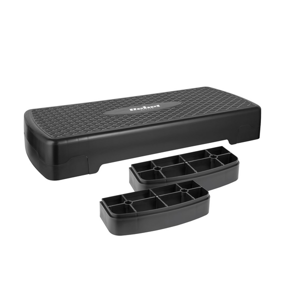 REBEL ACTIVE Fitness Step 2 Levels Black | Techbox
