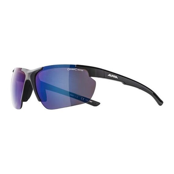 ALPINA Bike Glasses DEFEY HR colour BLACK Glass BLUE MIRROR Cat.3 | Techbox