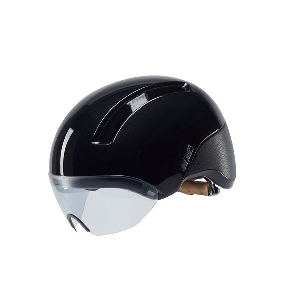 HJC CALIDO PLUS Black Cycling Helmet, METAL BLACK, Size S | Techbox