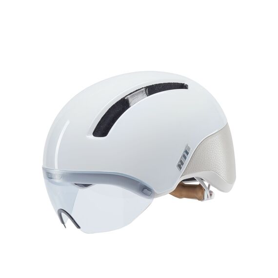 HJC CALIDO PLUS White, Grey Cycling Helmet, PEARL WHITE GREY, Size L - Bicycle - Sports & Fitness - Techbox