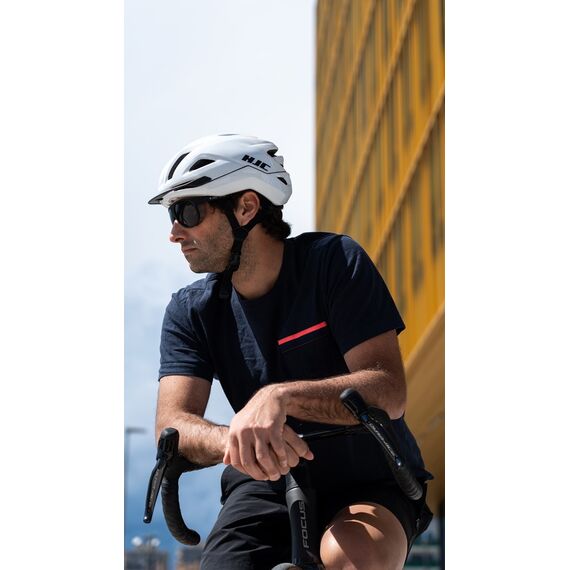 HJC CROSSER White Cycling Helmet, WHITE, Size S | Techbox