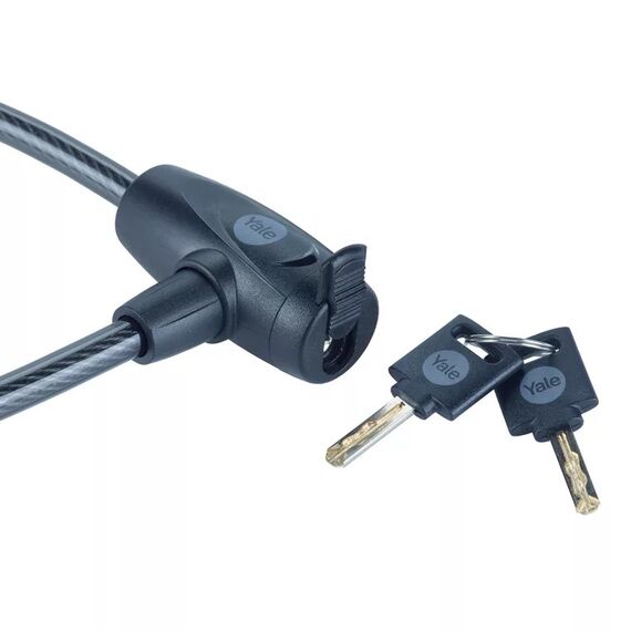 Keyed bicycle cable 10 mm - YCK0/10/60/2 Black | Techbox