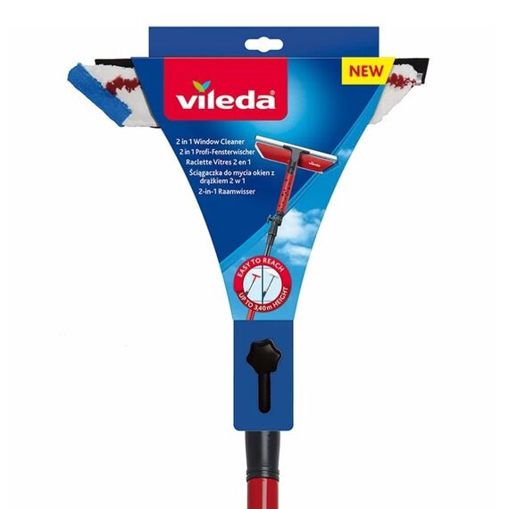 Window Squeegee with Pole Vileda | Techbox