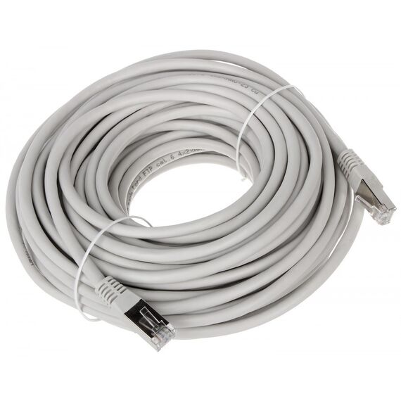 LANBERG PATCHCORD CAT.6 FTP NETWORK CABLE 1.5M GREY - Monitor Cables - Cables & Adapters - Techbox