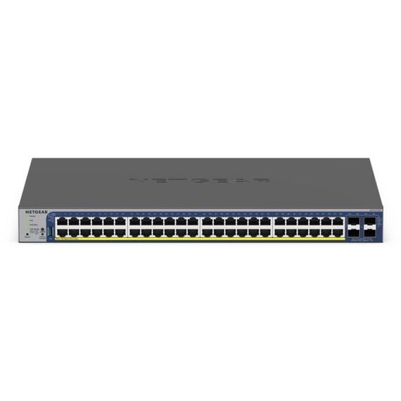 NETGEAR 52-Port PoE Gigabit/10G Stackable Smart Switch (GS752TXP) | Techbox
