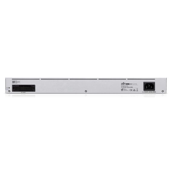 Ubiquiti UniFi Pro 24-Port PoE Managed L2/L3 Gigabit Ethernet (10/100/1000) Power over Ethernet (PoE) 1U Silver | Techbox
