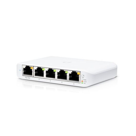 Ubiquiti UniFi USW Flex Mini 5P (10/100/1000) PoE managed switch | Techbox