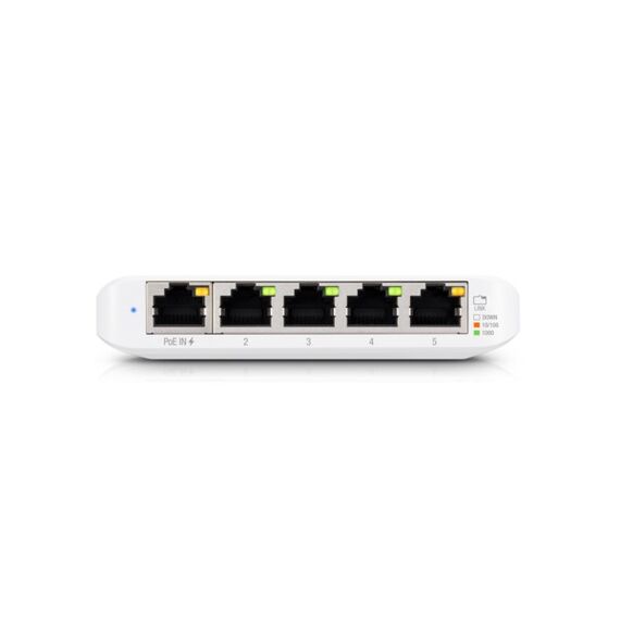 Ubiquiti UniFi USW Flex Mini 5P (10/100/1000) PoE managed switch | Techbox