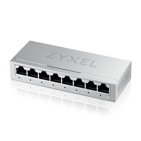 Zyxel GS-108BV5-EU0101F network switch Unmanaged L2 Gigabit Ethernet (10/100/1000) - Switches - Network Devices - Techbox