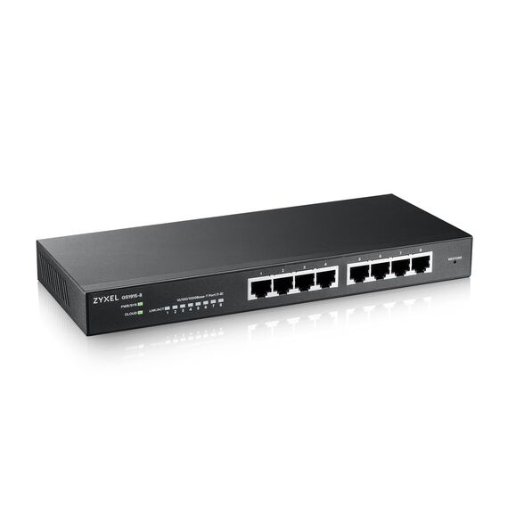 Zyxel GS1915-8 Managed L2 Gigabit Ethernet (10/100/1000) Black | Techbox