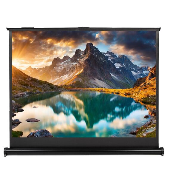 Maclean MC-961 Portable Projection Screen Compact 45" 4:3 Free-Standing Office Cinema - Projector Accessories - Projectors - Techbox
