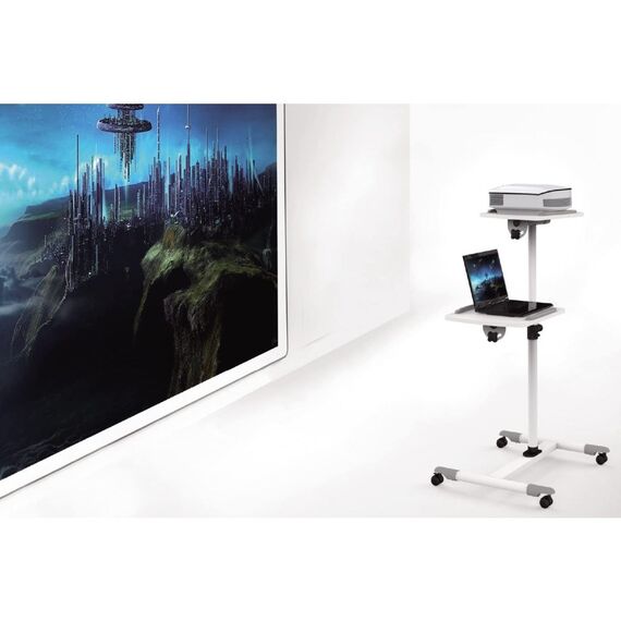 Techly Universal Trolley for Notebook / Projector, White ICA-TB TPM-6 | Techbox