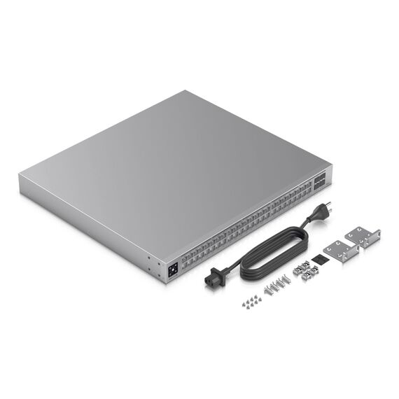 Ubiquiti USW-PRO-MAX-48-POE network switch L3 2.5G Ethernet (100/1000/2500) Power over Ethernet (PoE) Grey | Techbox