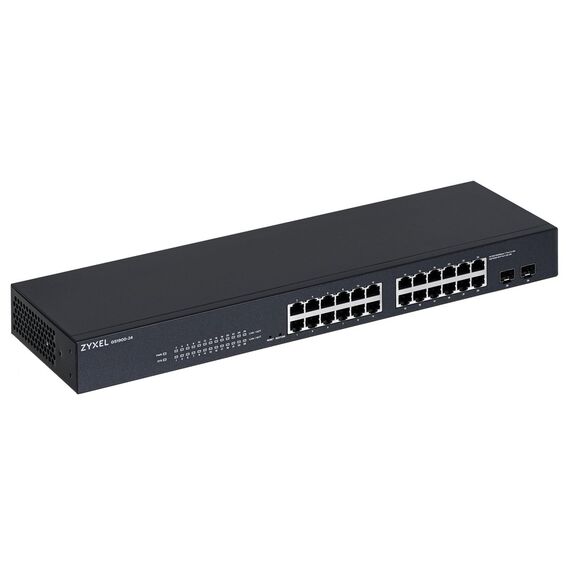 Zyxel GS-1900-24 v2 Managed L2 Gigabit Ethernet (10/100/1000) 1U Black | Techbox